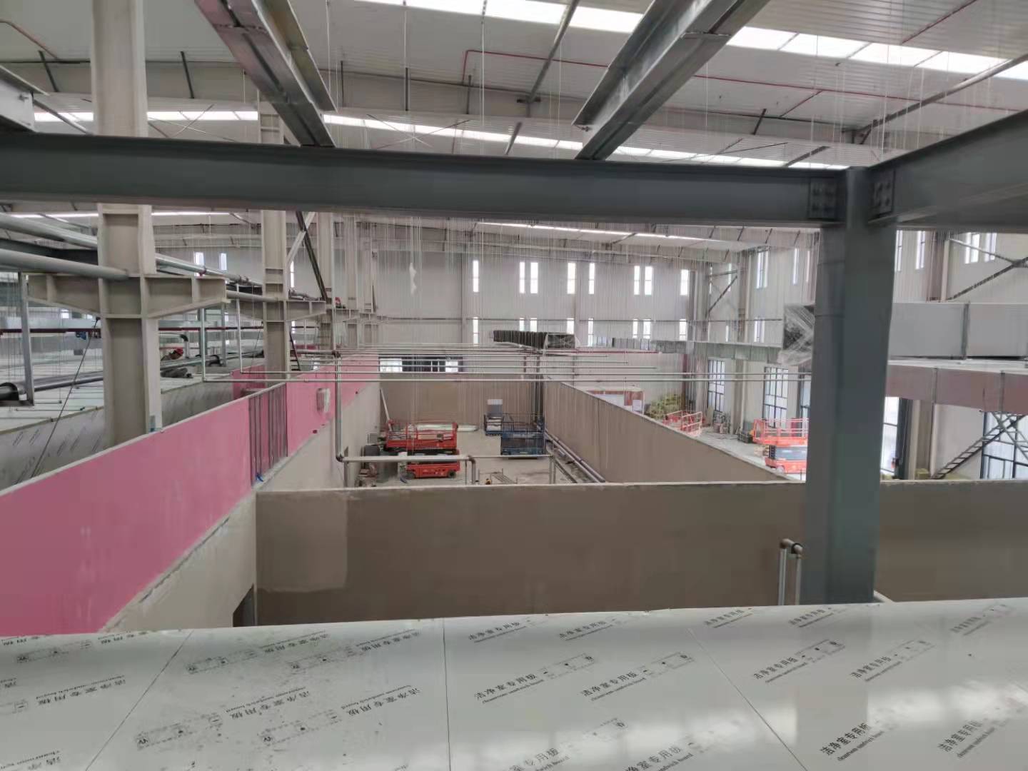 凈化車間裝修施工圖片