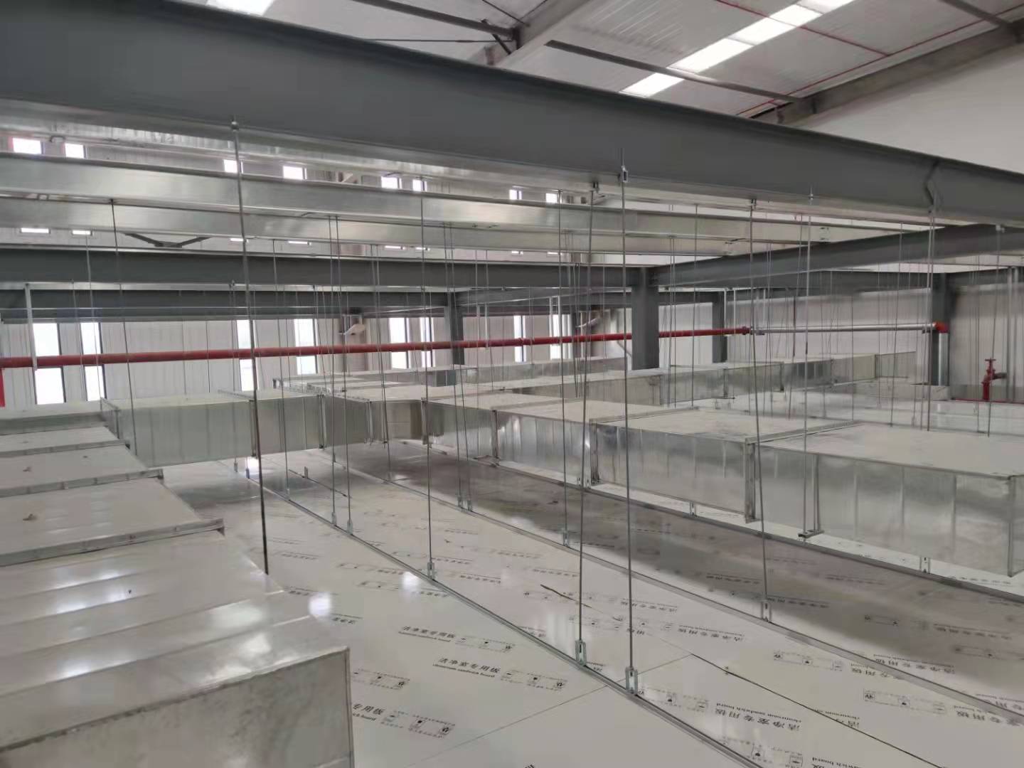 廠房裝修轉(zhuǎn)換層施工圖片