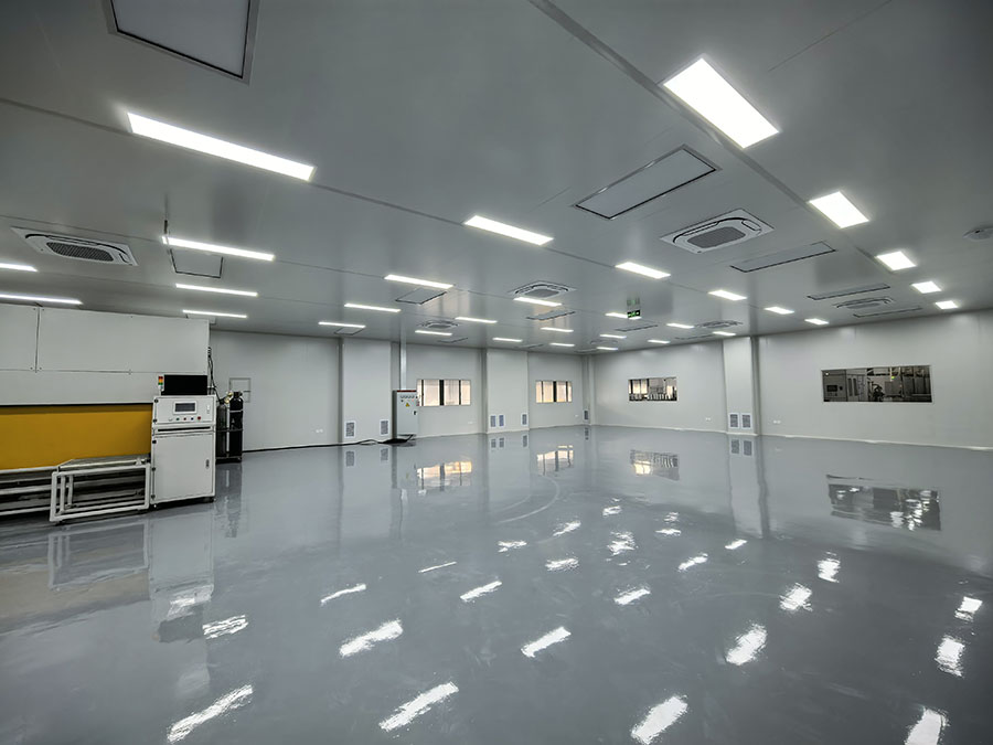 上海松江凈化廠房裝修實(shí)拍圖片