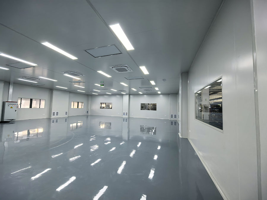 十萬級凈化廠房實(shí)拍圖片