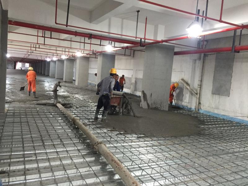 上海廠房裝修施工圖片